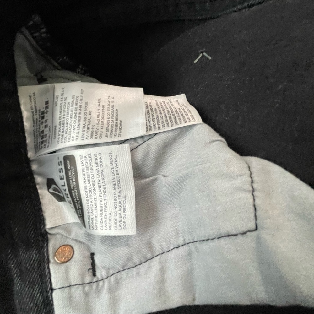 Levi’s premium mid rise 501 shorts 32 - Picture 6 of 9